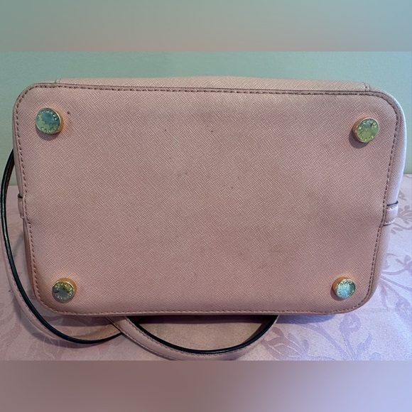 Michael Kors Greenwich Leather Large Shoulder Bag, pink blossom - Picture 12 of 12